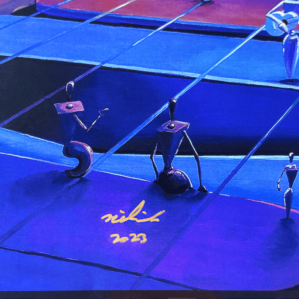 Signed Spectrum Poster