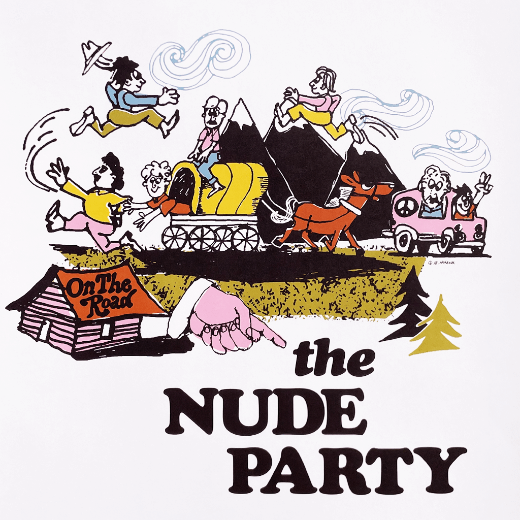 On The Road 2025 White Tour Poster