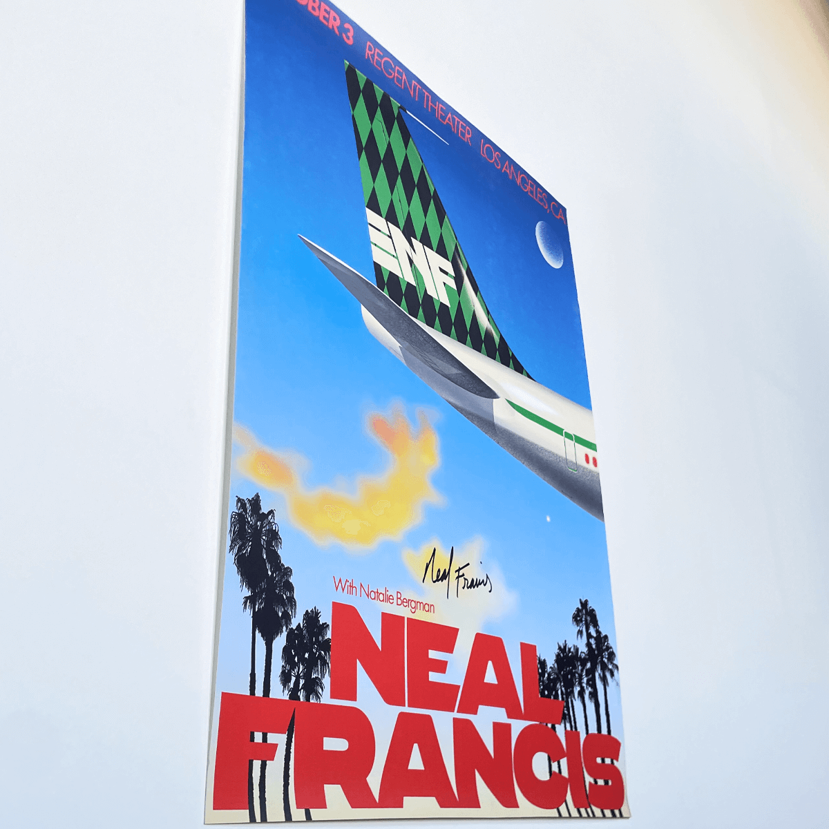 Signed Regent Theater Poster