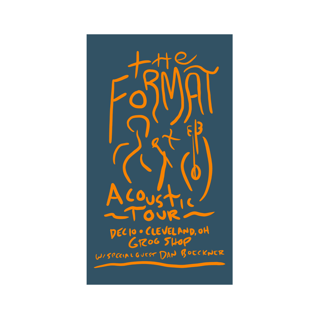 2025 Acoustic Tour Poster - Cleveland, OH