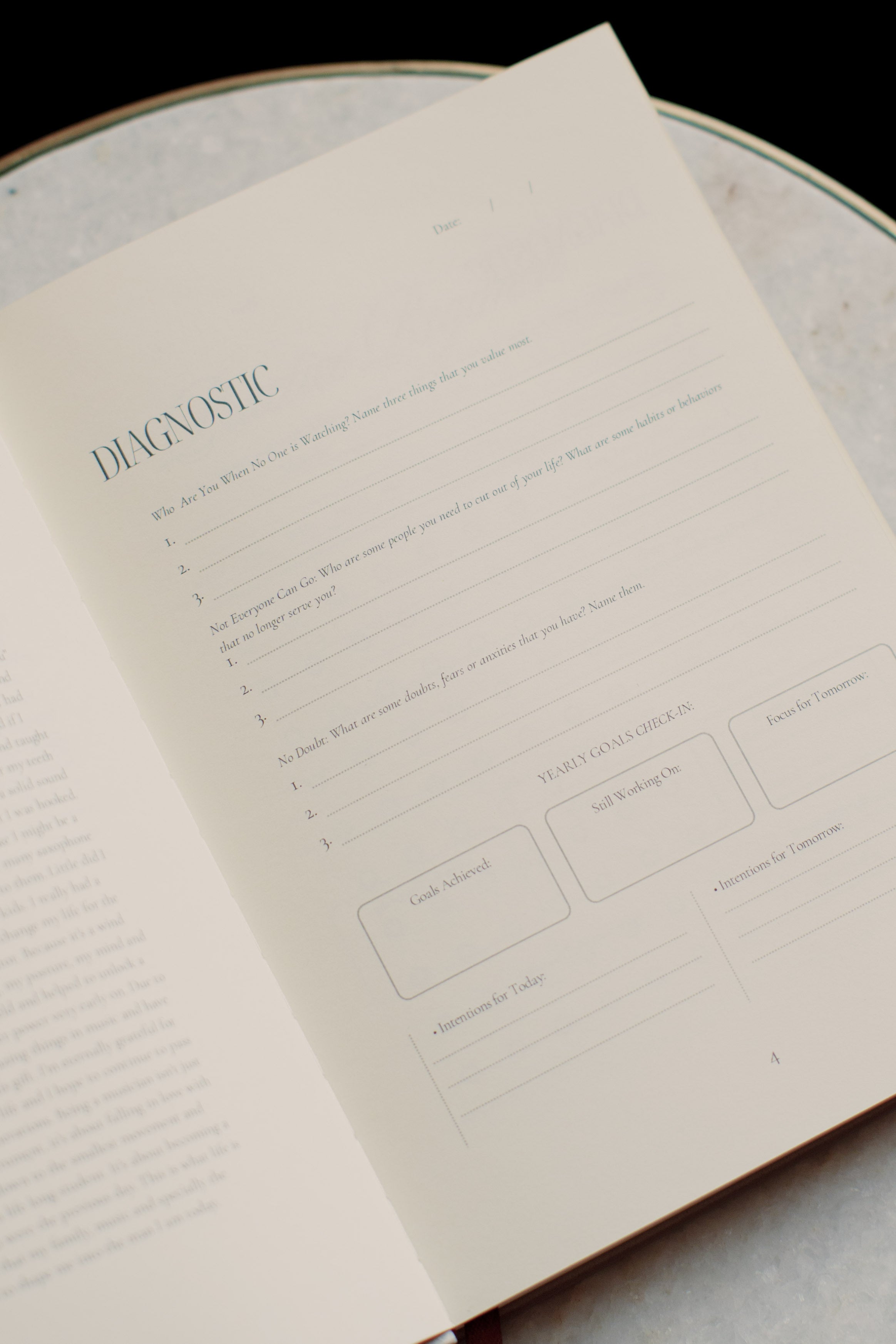 Daily Reflections for Artists Manuscript