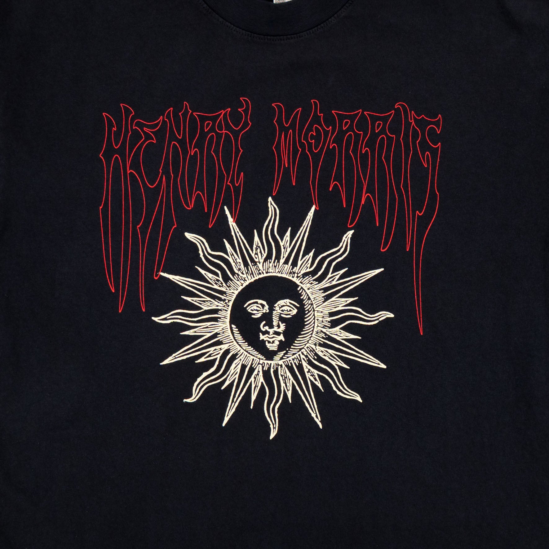 Sun Black T-Shirt