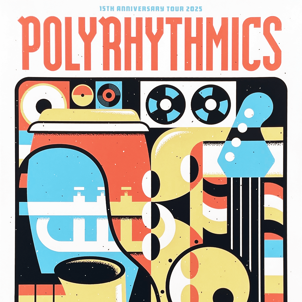 15th Anniversary Screen Printed Poster