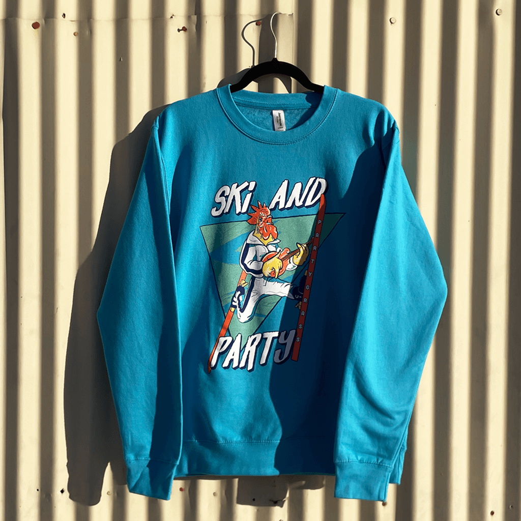 Can't If You Don't Blue Crewneck