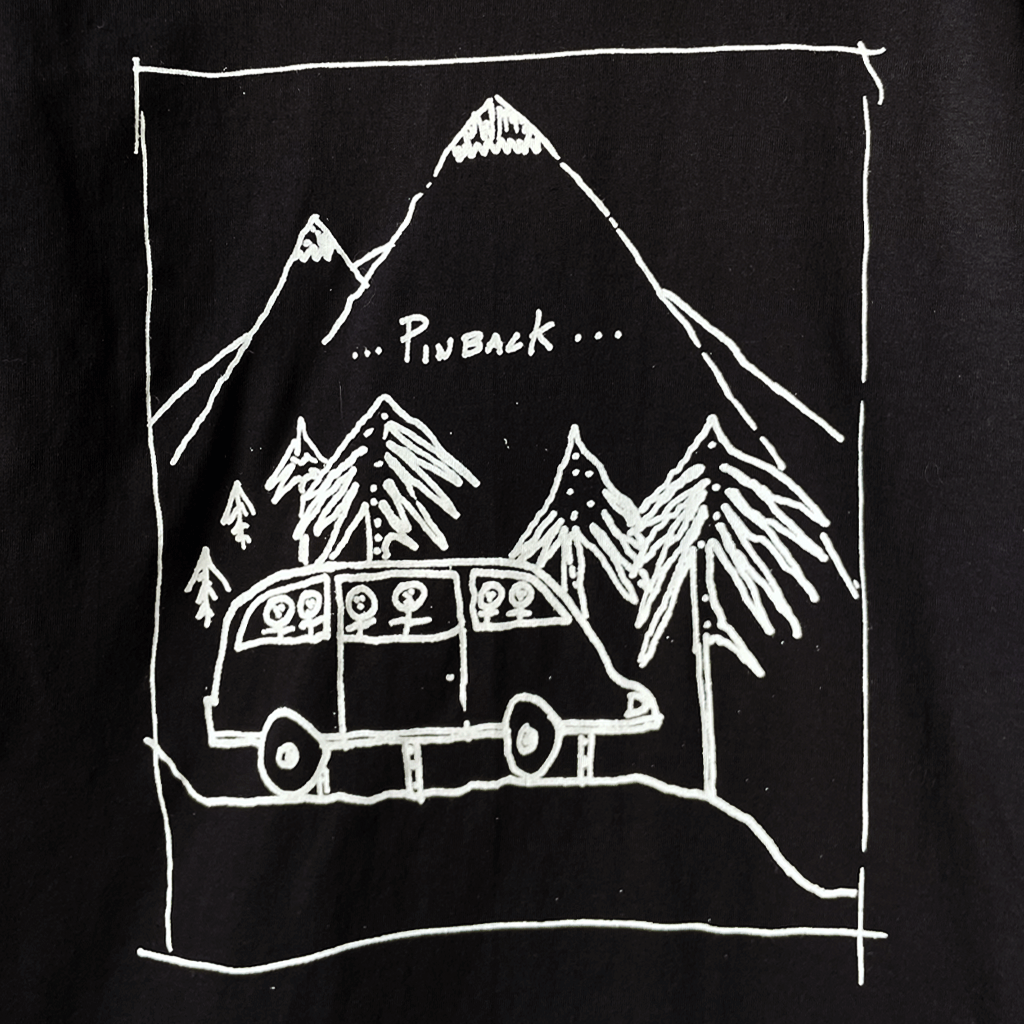 Camping Black T-Shirt