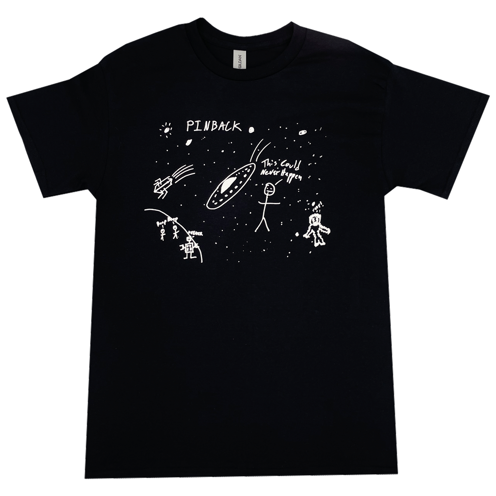 Never Happen Black T-Shirt