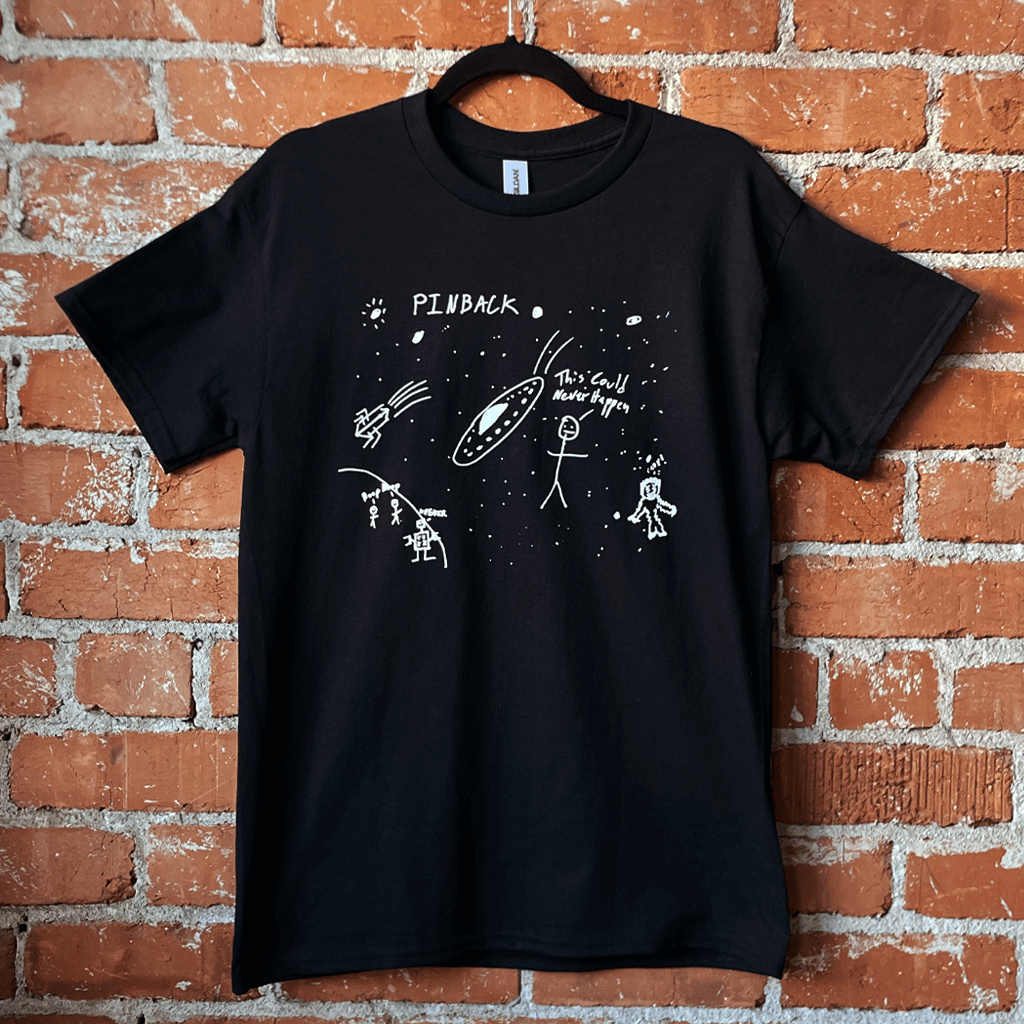 Never Happen Black T-Shirt