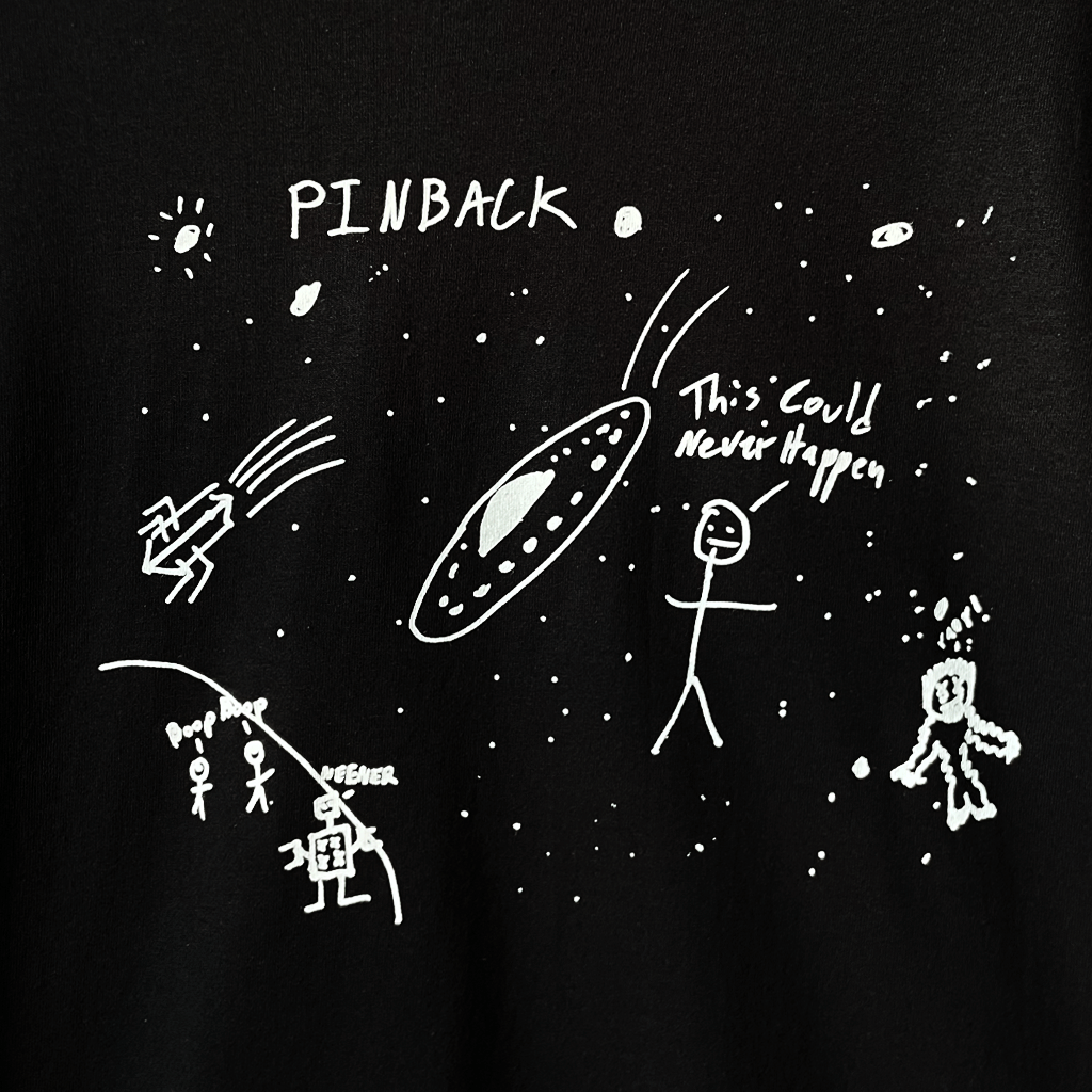 Never Happen Black T-Shirt