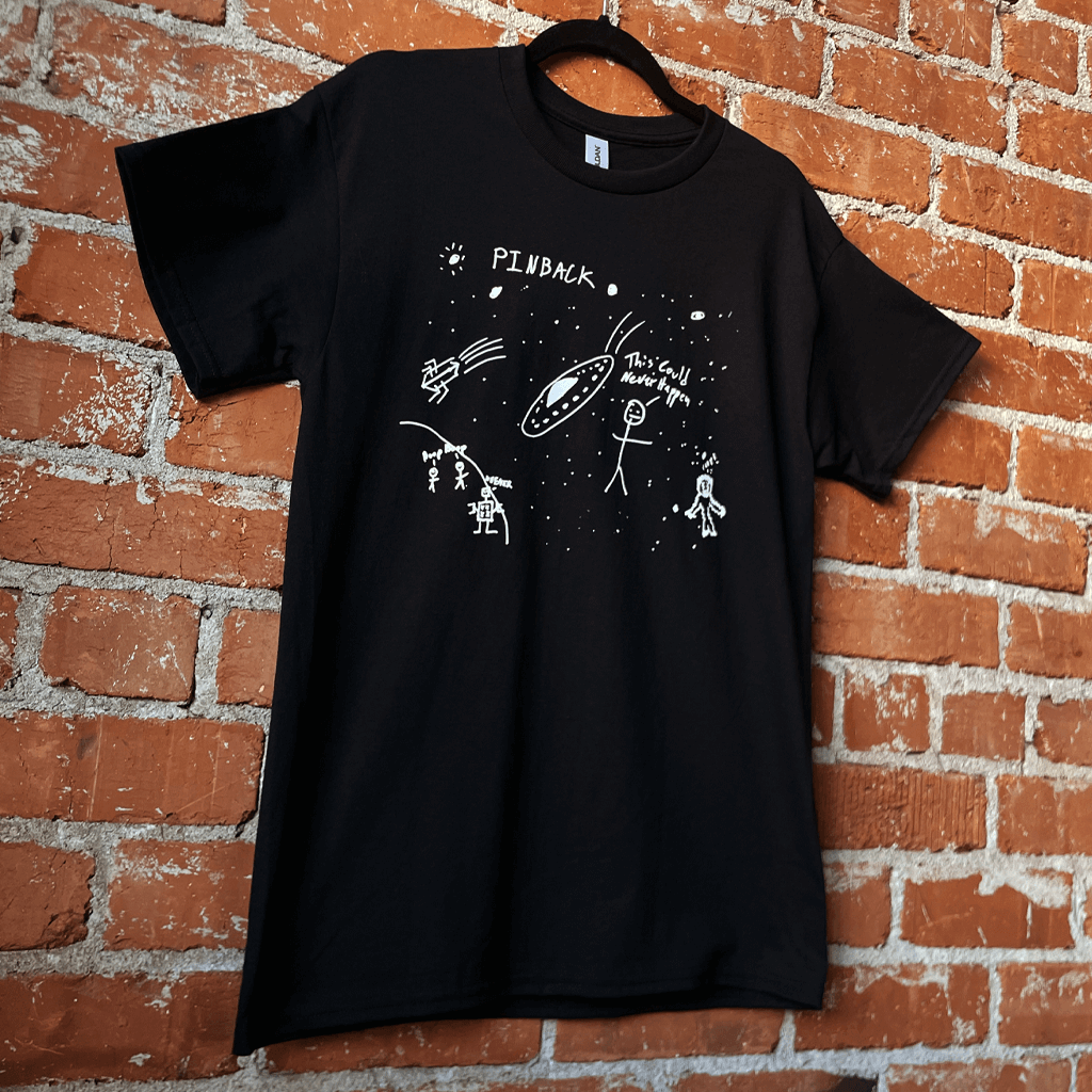 Never Happen Black T-Shirt