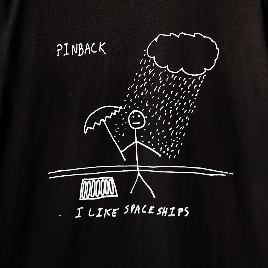 Rainy Day Black T-Shirt