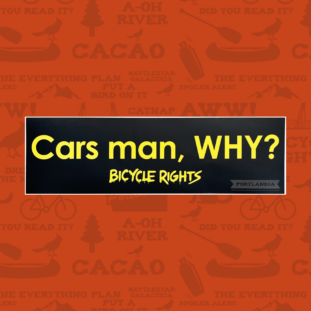 Bicycle Rights Bumper Sticker