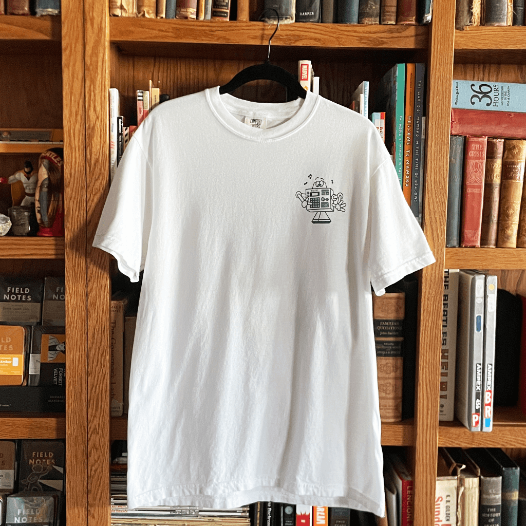 Late Night White T-Shirt