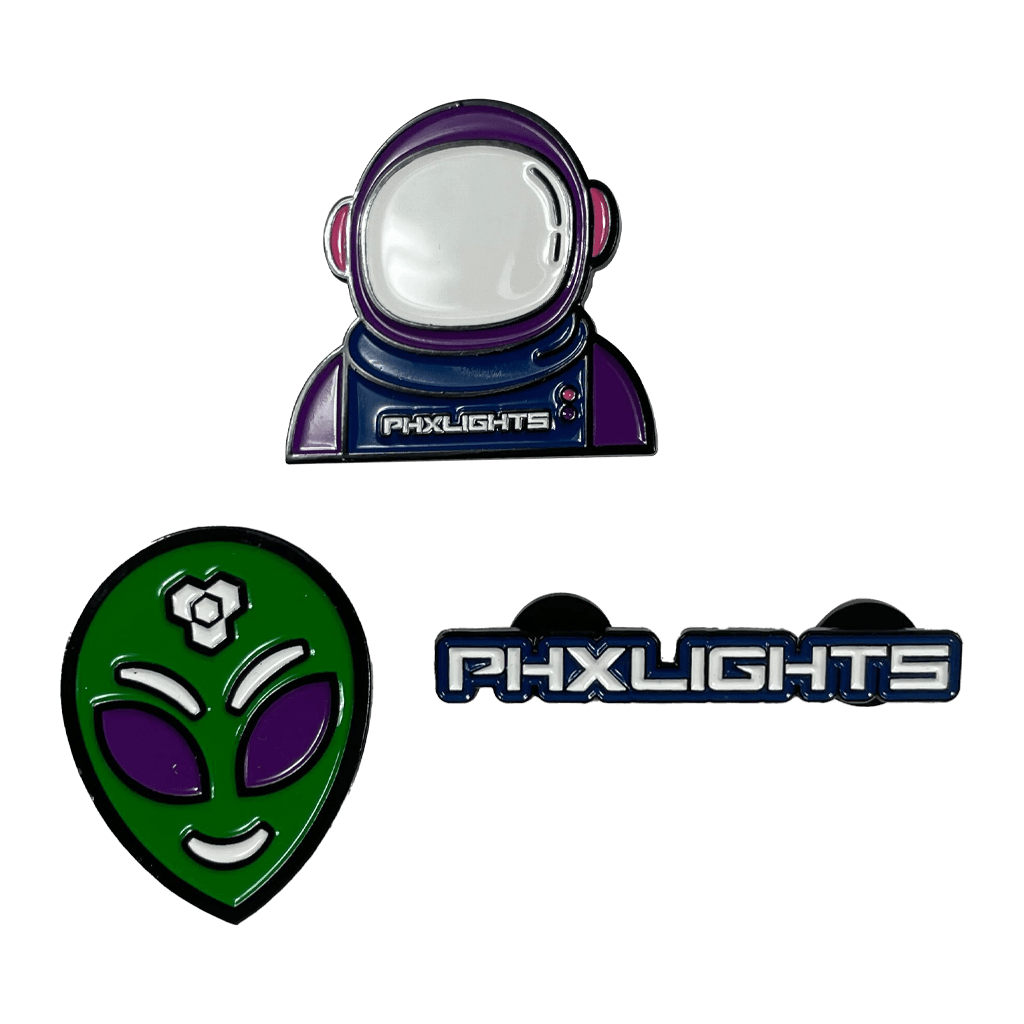 PHXLIGHTS: Among the Stars Set of 3 Enamel Pins