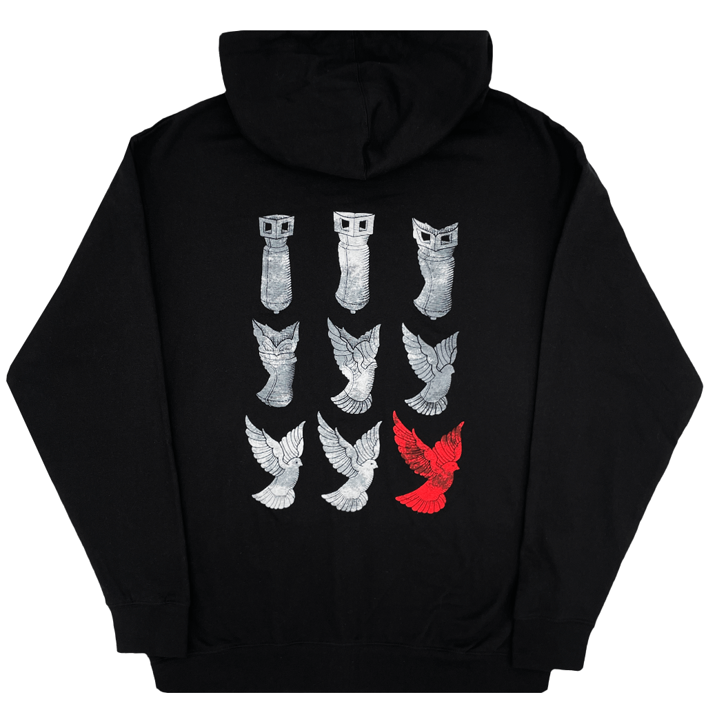 The Resignation – Peace Not Bombs Black Zip Hoodie