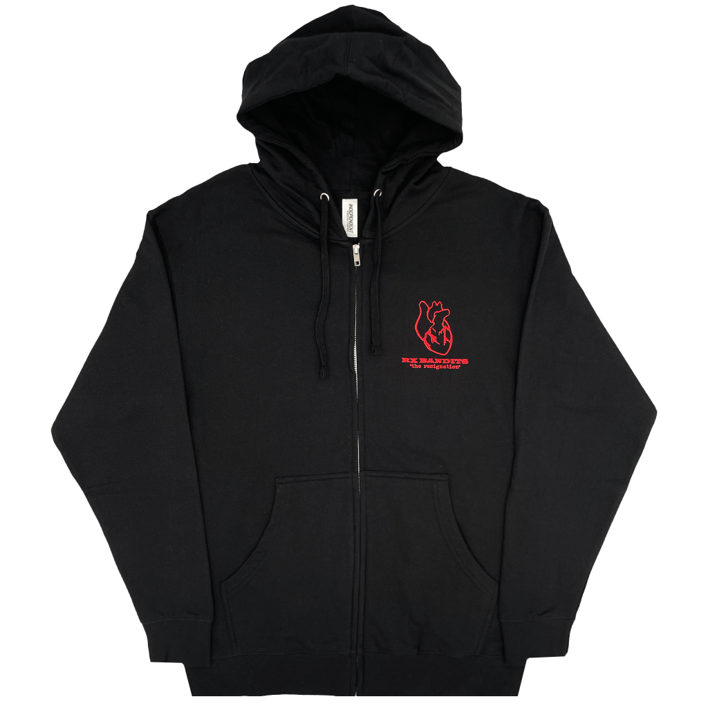 The Resignation – Peace Not Bombs Black Zip Hoodie