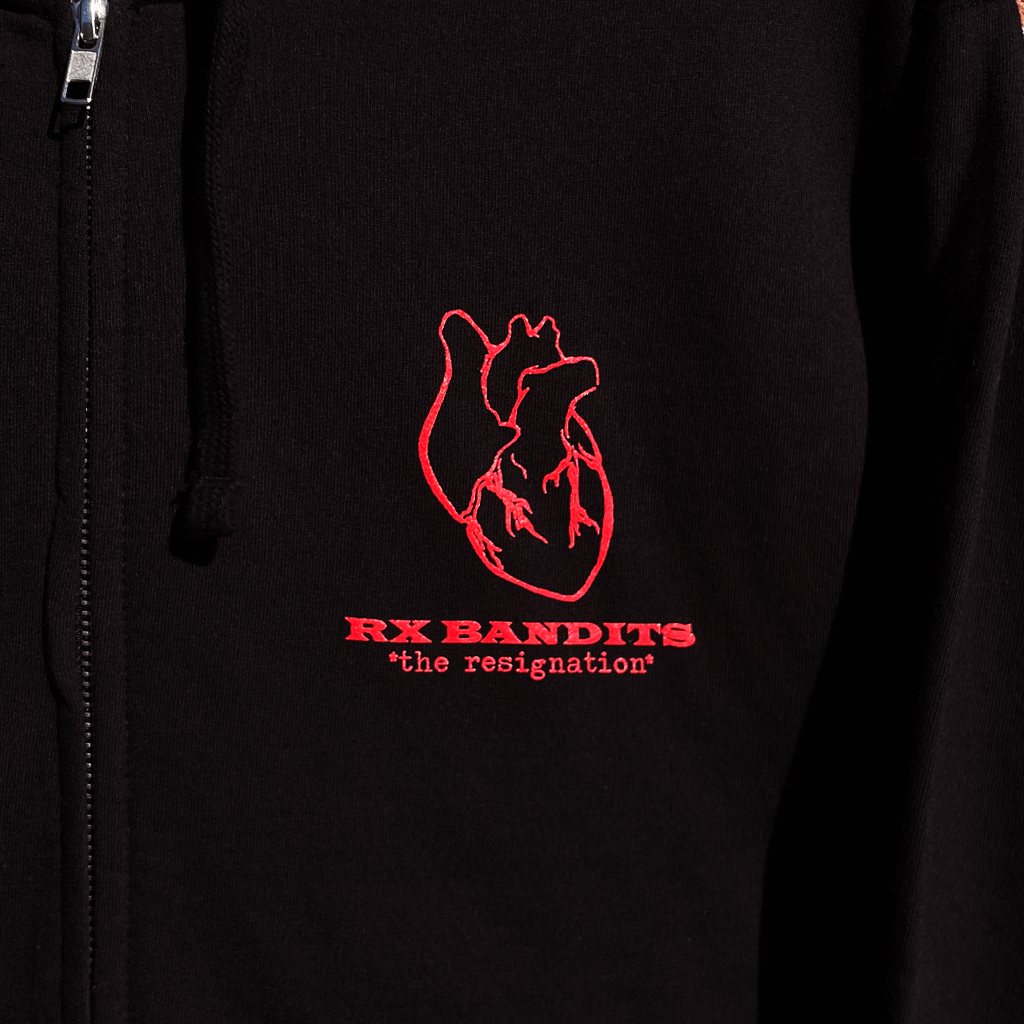 The Resignation – Peace Not Bombs Black Zip Hoodie