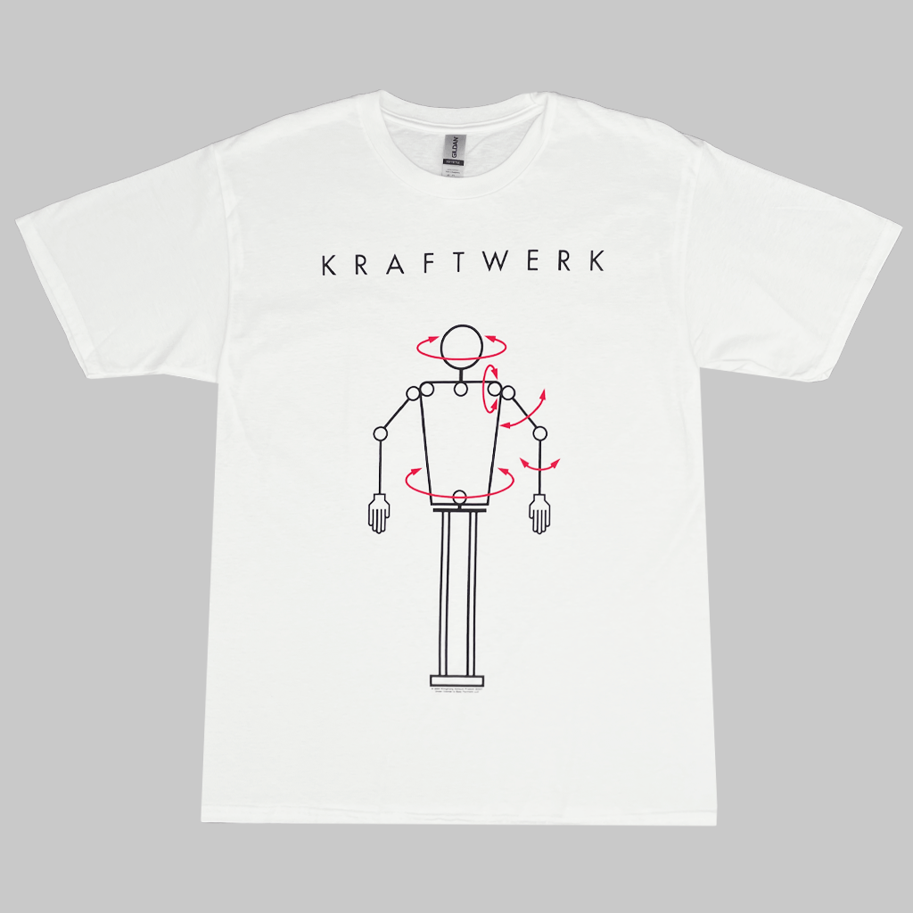 KRAFTWERK 90's Tシャツ ホワイト 90年代 KRAFTWERK クラフトワーク バンドTシャツ バンT テクノ