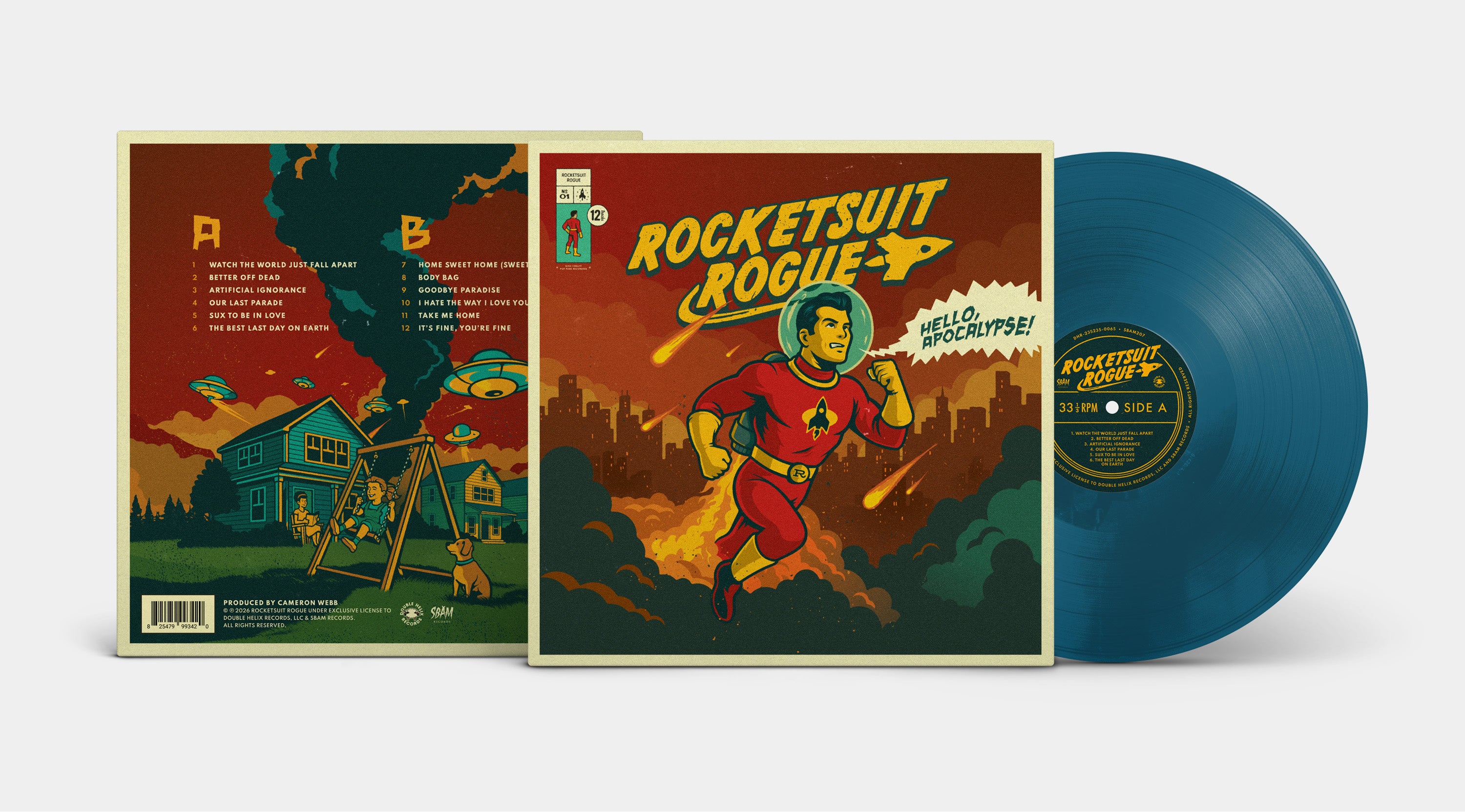 Rocketsuit Rogue - Hello Apocalypse 12" LP