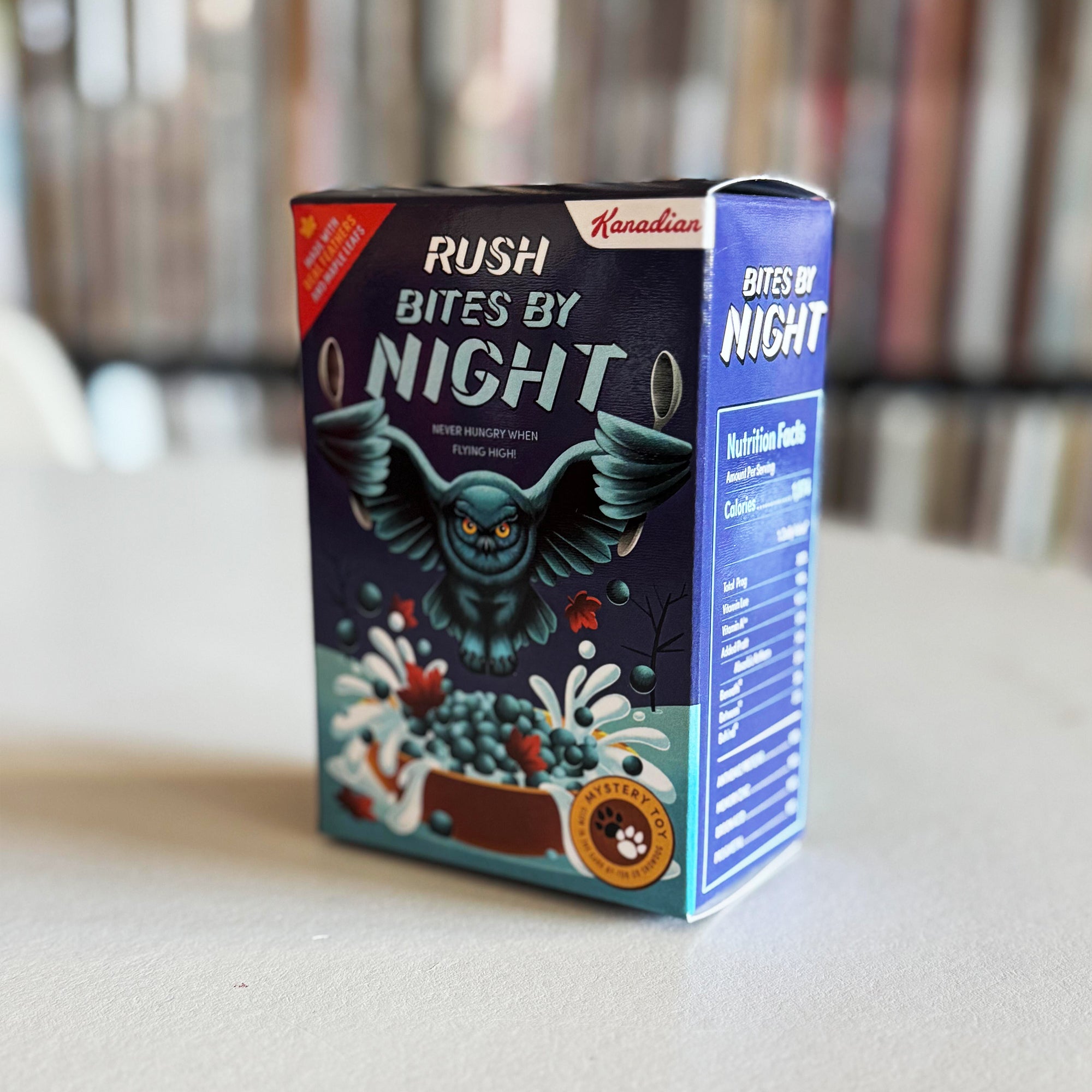 Bites By Night Decorative Cereal Box