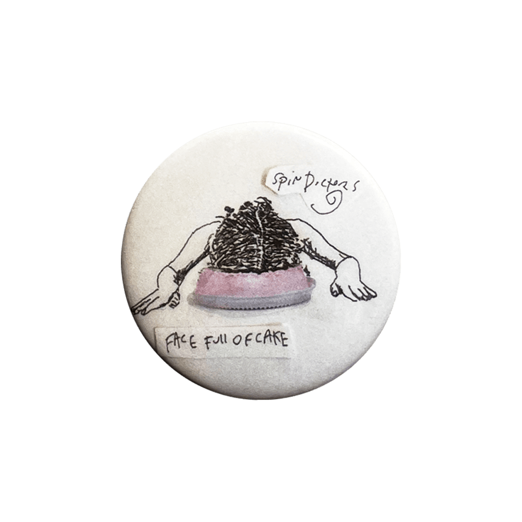 Face Full of Cake Button