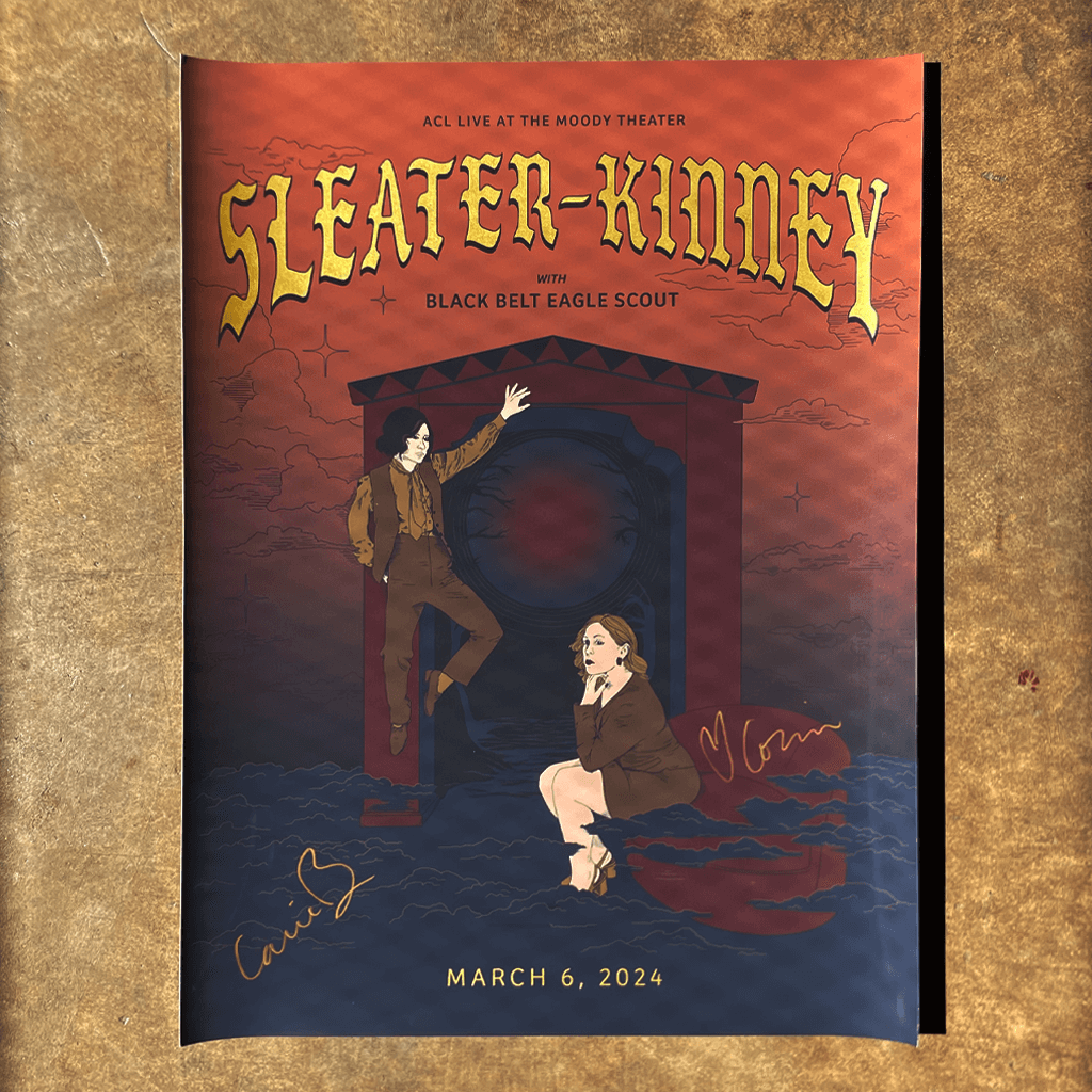 Signed Moody Theater Poster