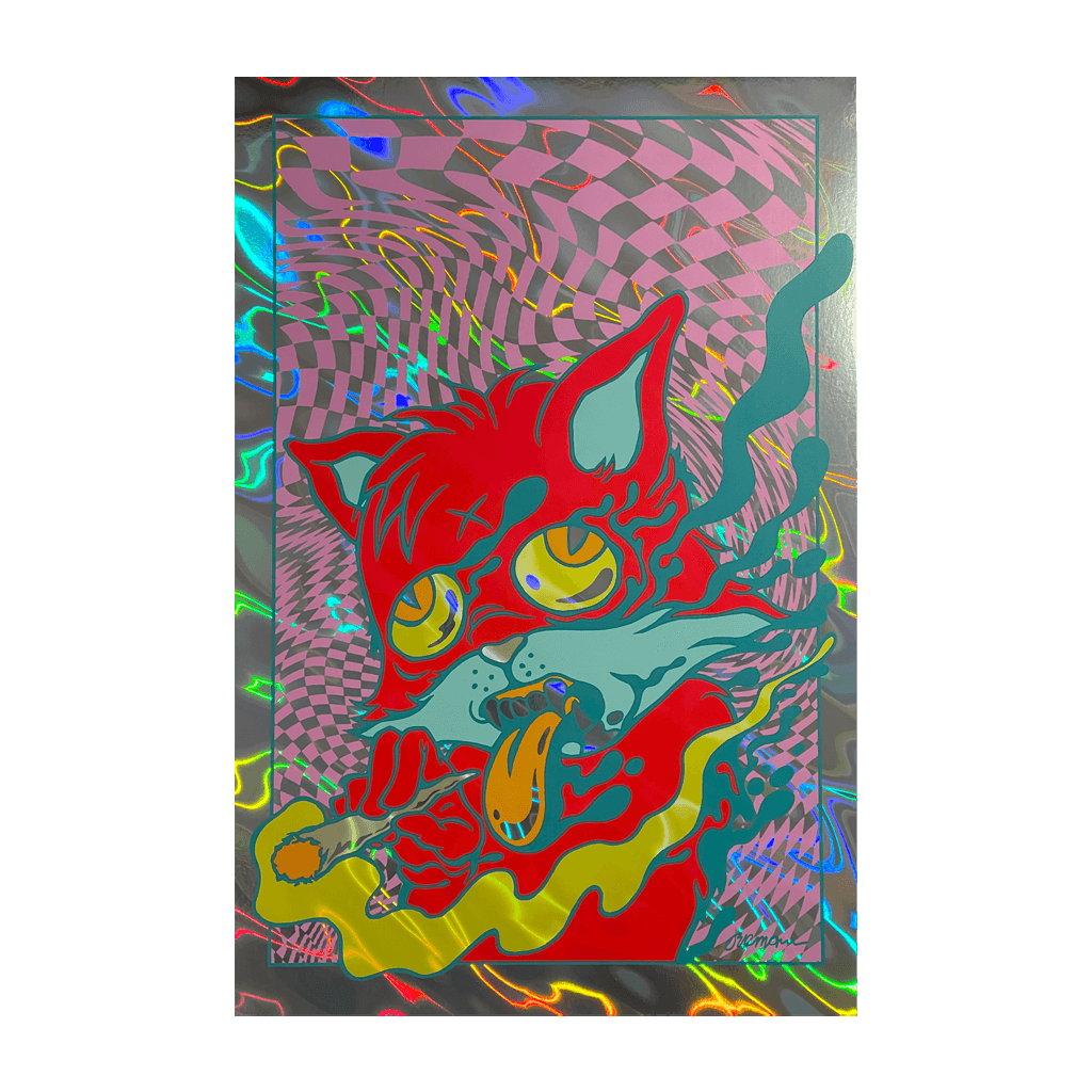 Jermaine Rogers - Lava Foil Poster