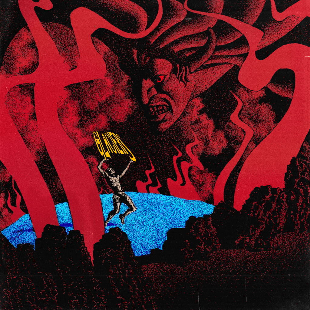 Blue Sky Black Death - Glaciers DELUXE- Red/Blue 12" Vinyl 2-LP