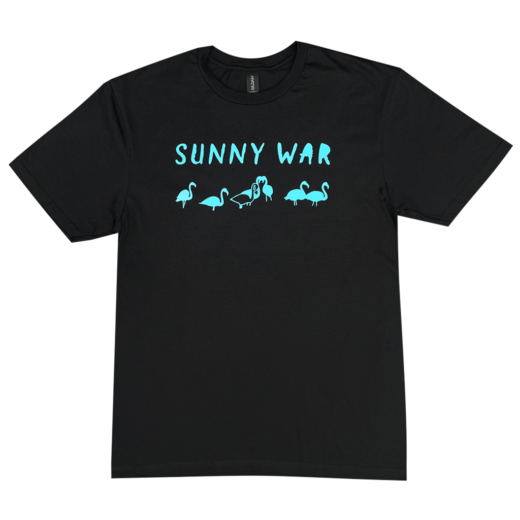 Flamingo Black T-Shirt