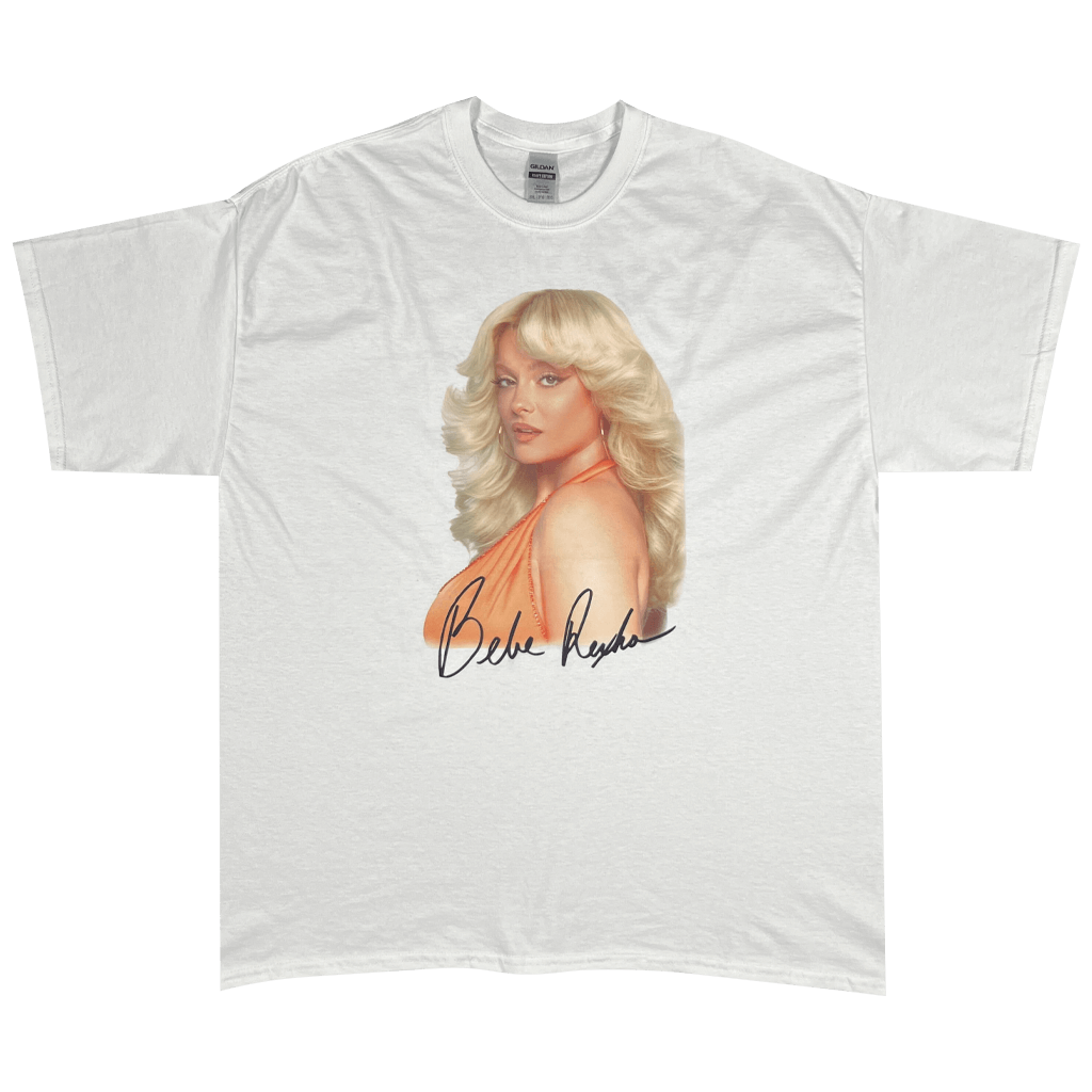 Bebe Set List White T-Shirt