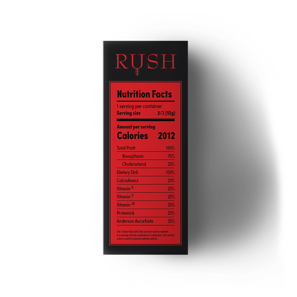 RUSH: Crunchwork Angels Decorative Cereal Box - Official Rush Merch