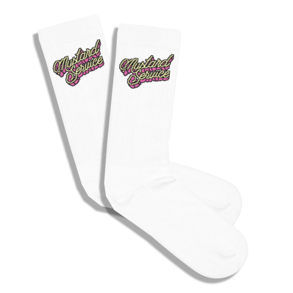 Mustard Service Logo Socks
