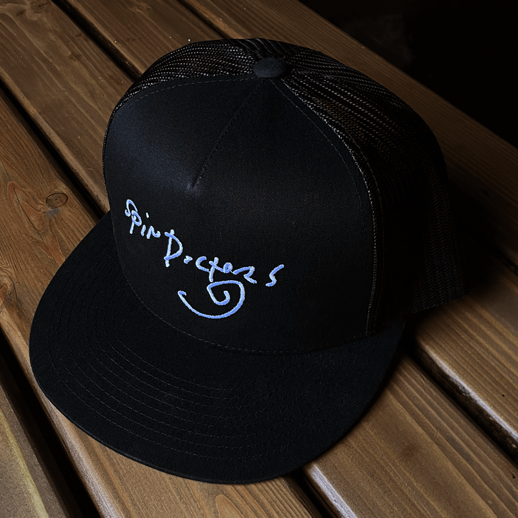 Spin Doctors Logo Black Hat