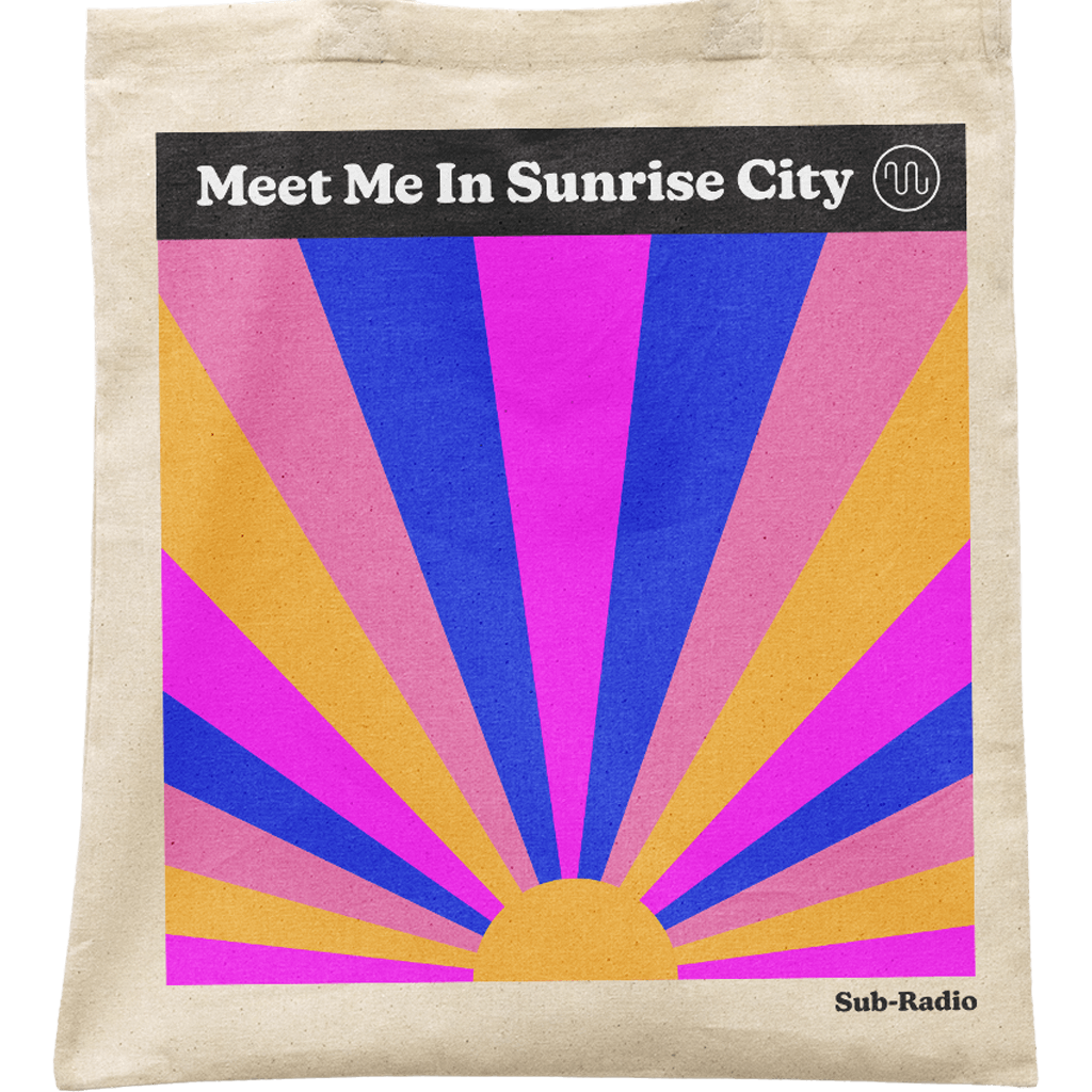 Meet Me In Sunrise City Tote Bag