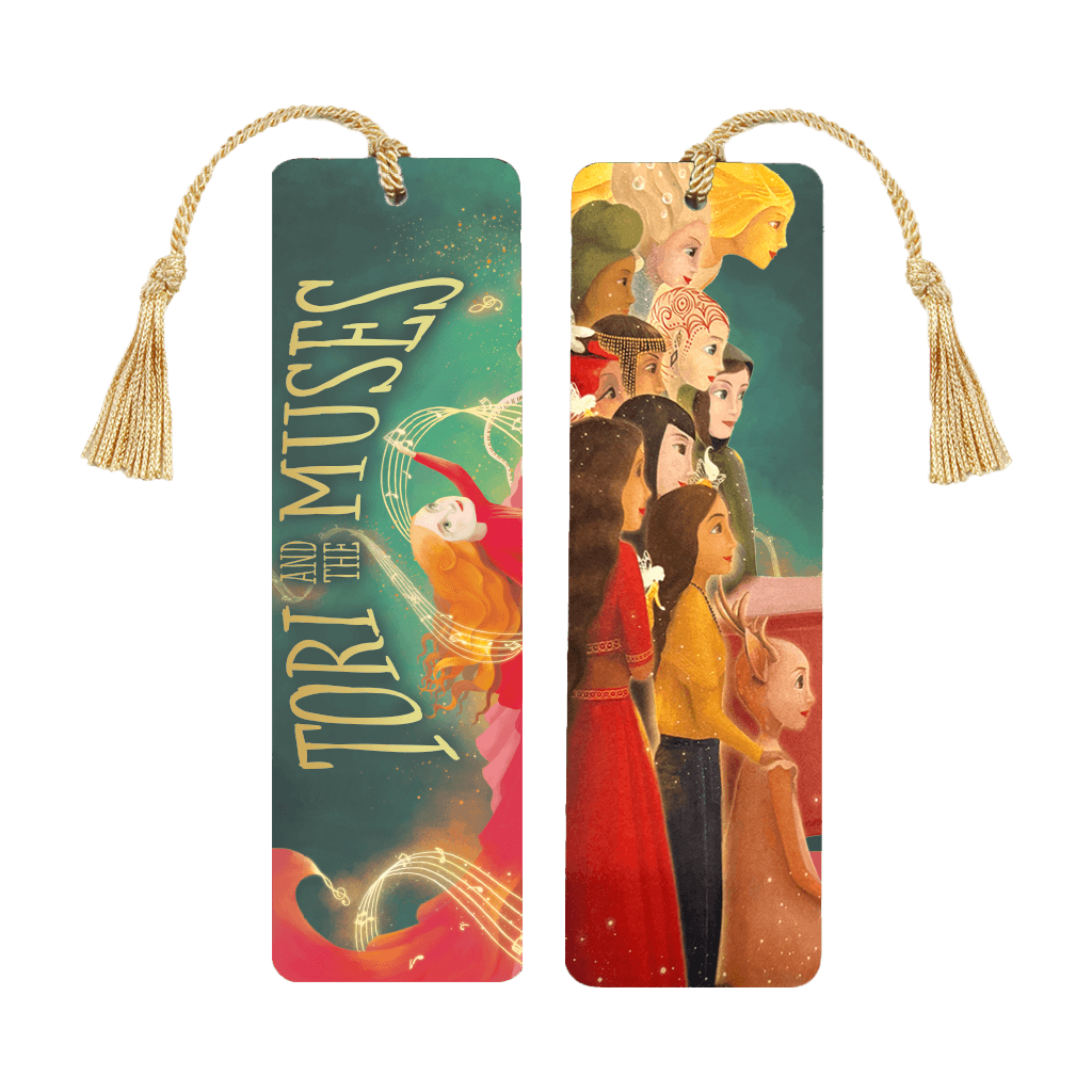 Tori and the Muses Tassel Bookmark