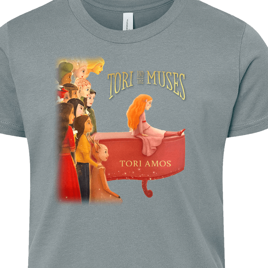 Tori and the Muses Blue Storm Youth T-Shirt