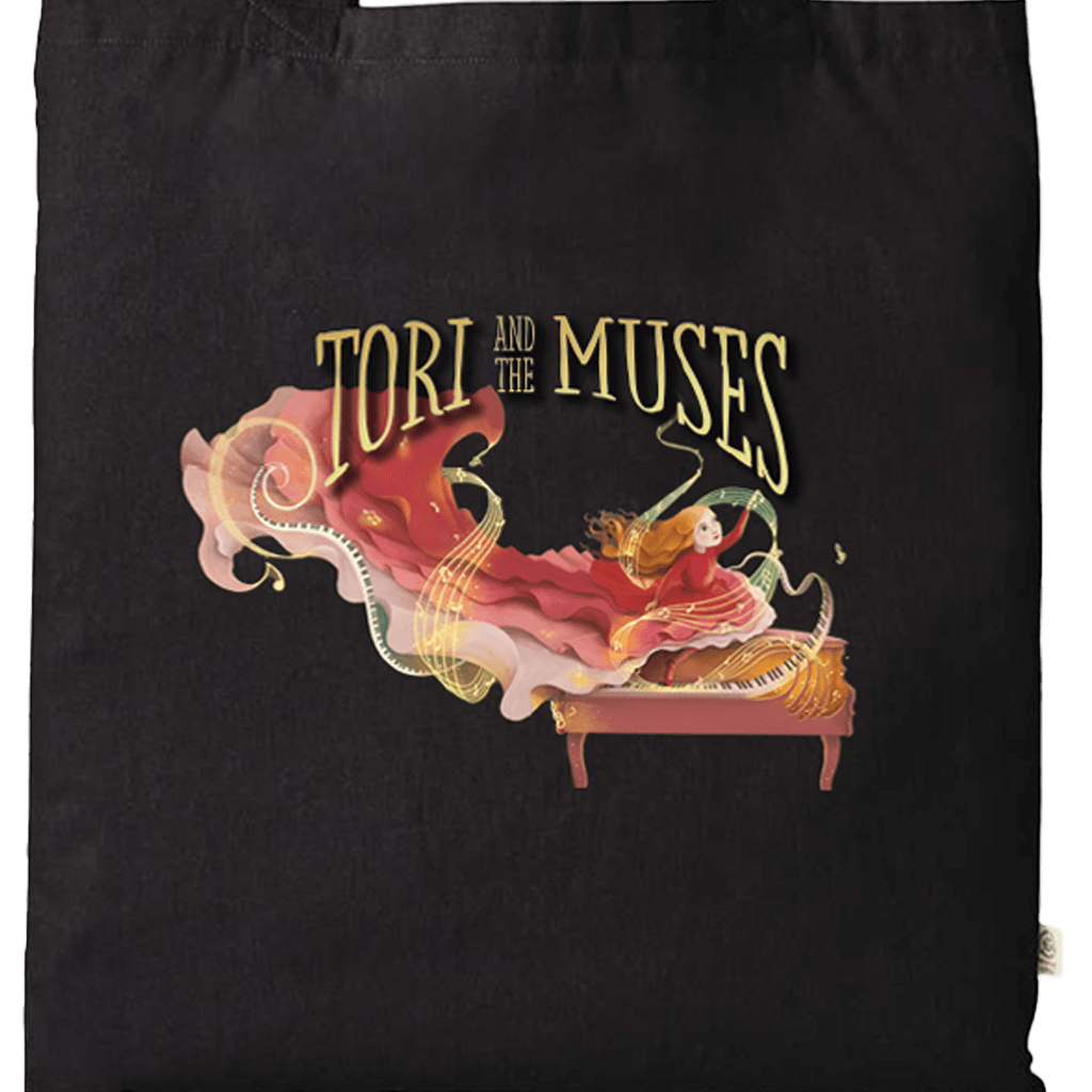 Tori and the Muses Black Tote