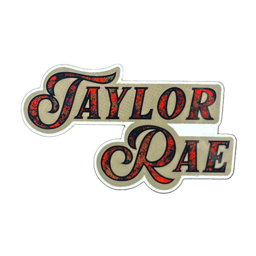 Taylor Rae Logo Sticker