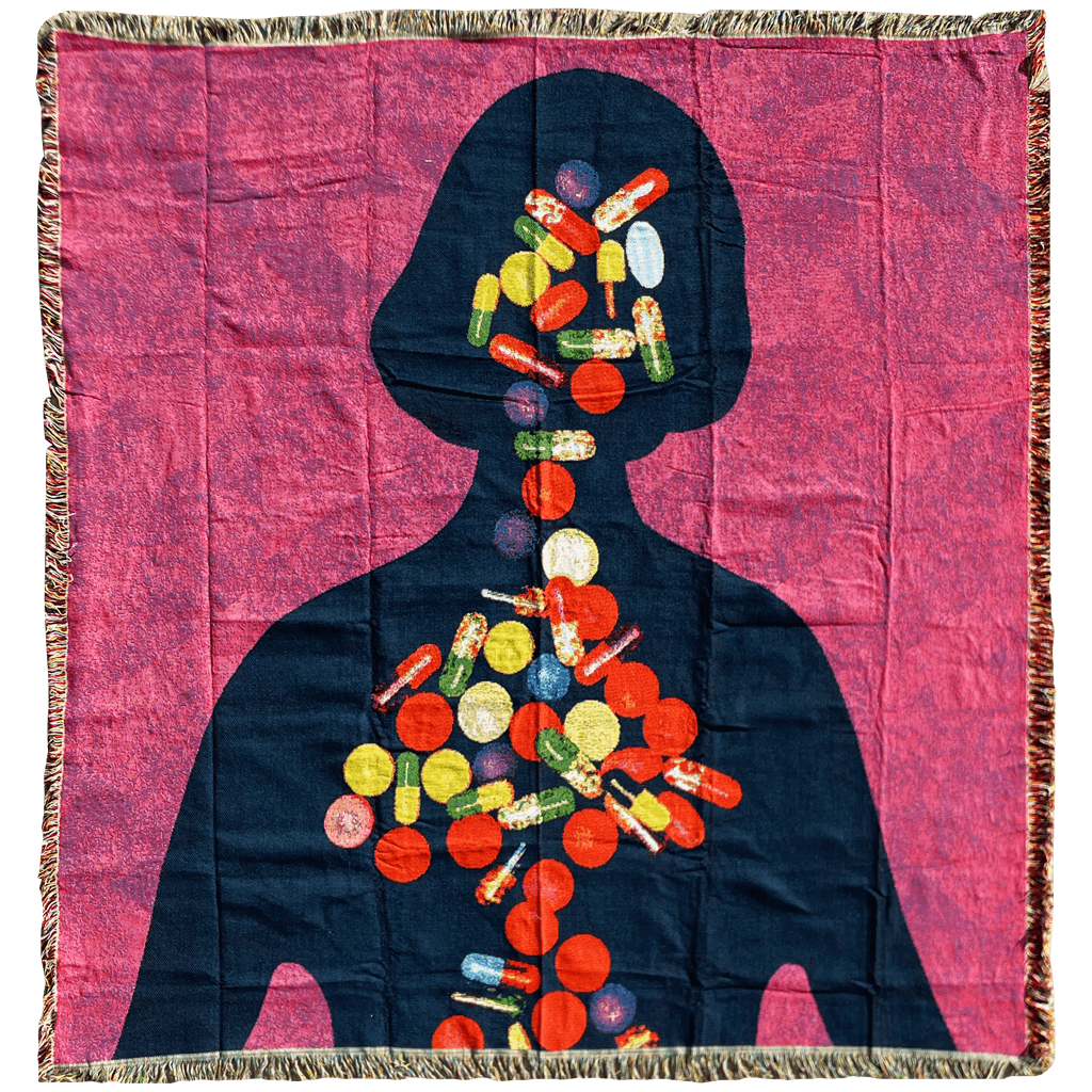 TV Girl x George Clanton Woven Blanket