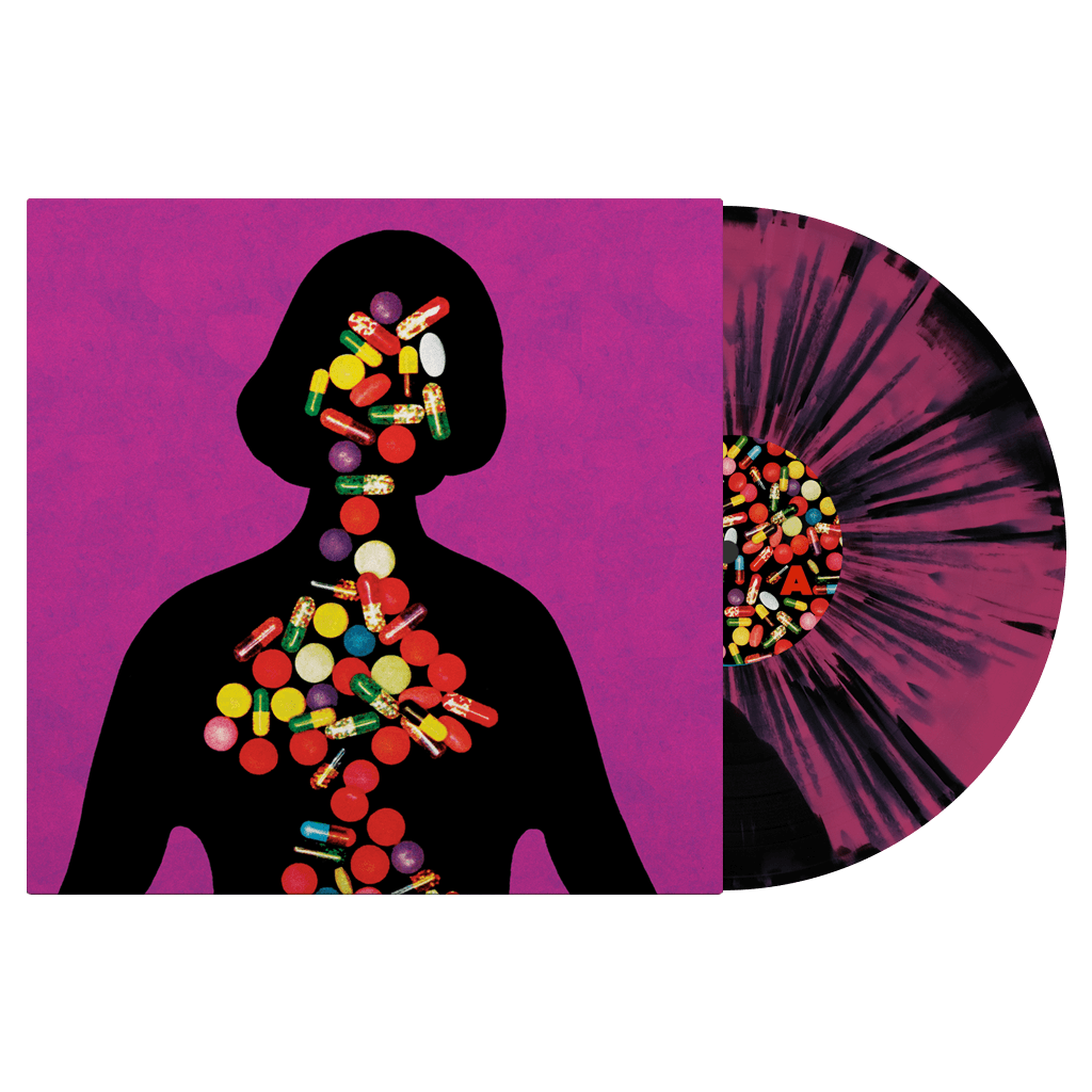 TV Girl + George Clanton - Fauxllennium - 12" Pink/Black Splatter Vinyl