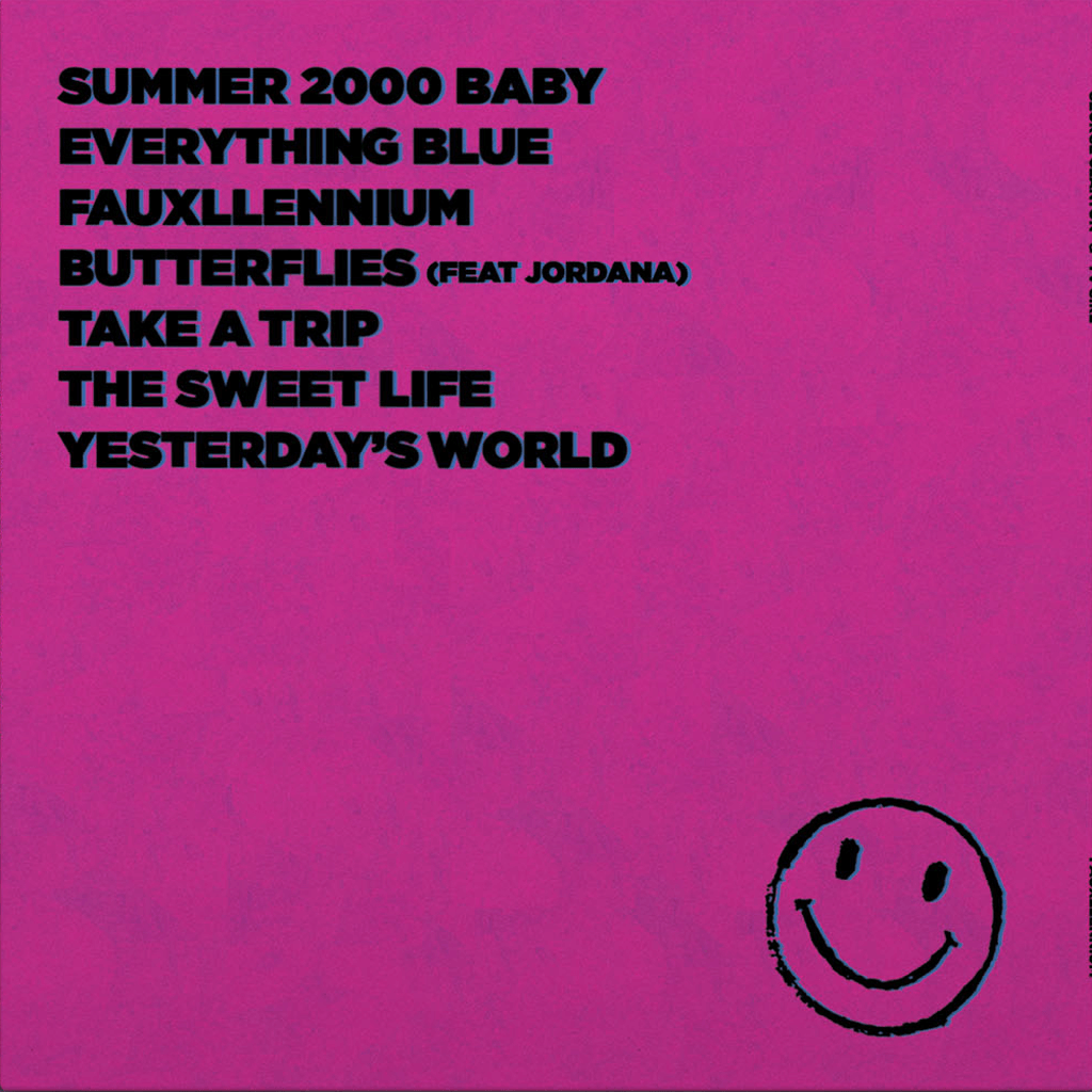 TV Girl + George Clanton - Fauxllennium - 12" Pink/Black Splatter Vinyl