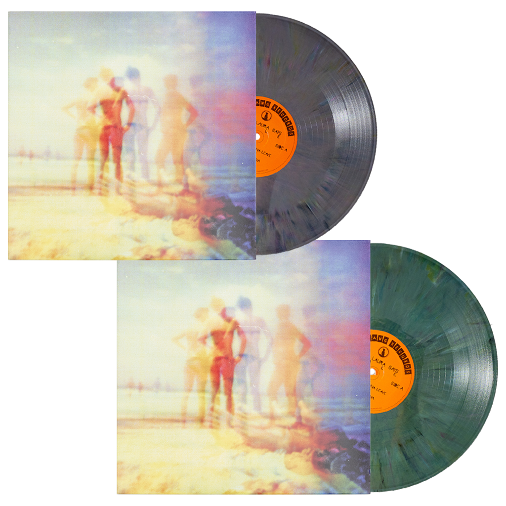 "TALK" Green or Gray Marbled Vinyl Variants