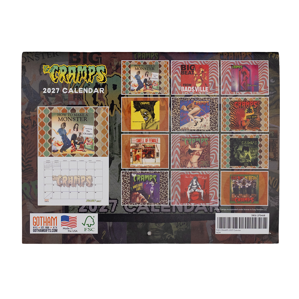 The Cramps 2027 Calendar