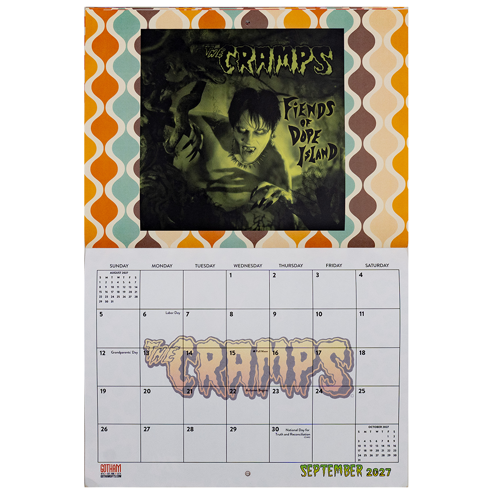 The Cramps 2027 Calendar