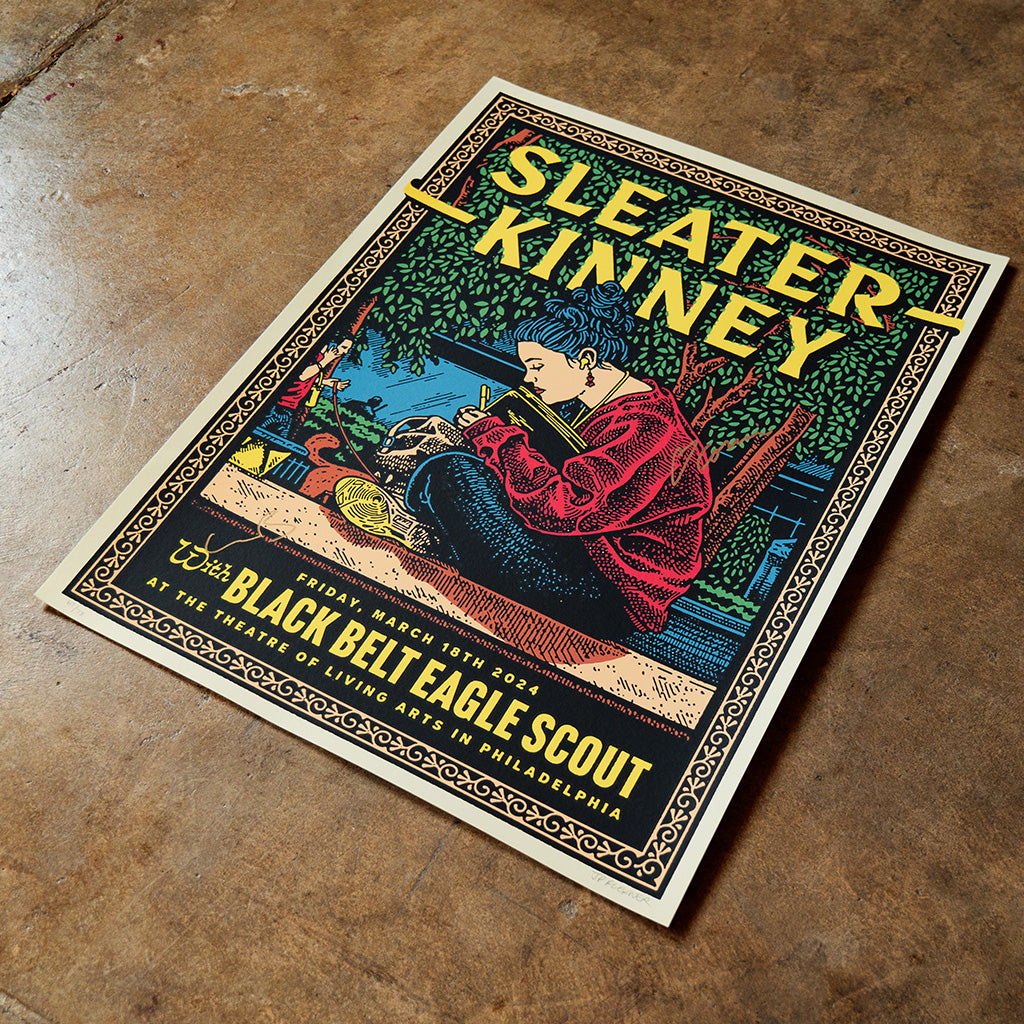 Signed Theatre of Living Arts in Philadelphia Poster