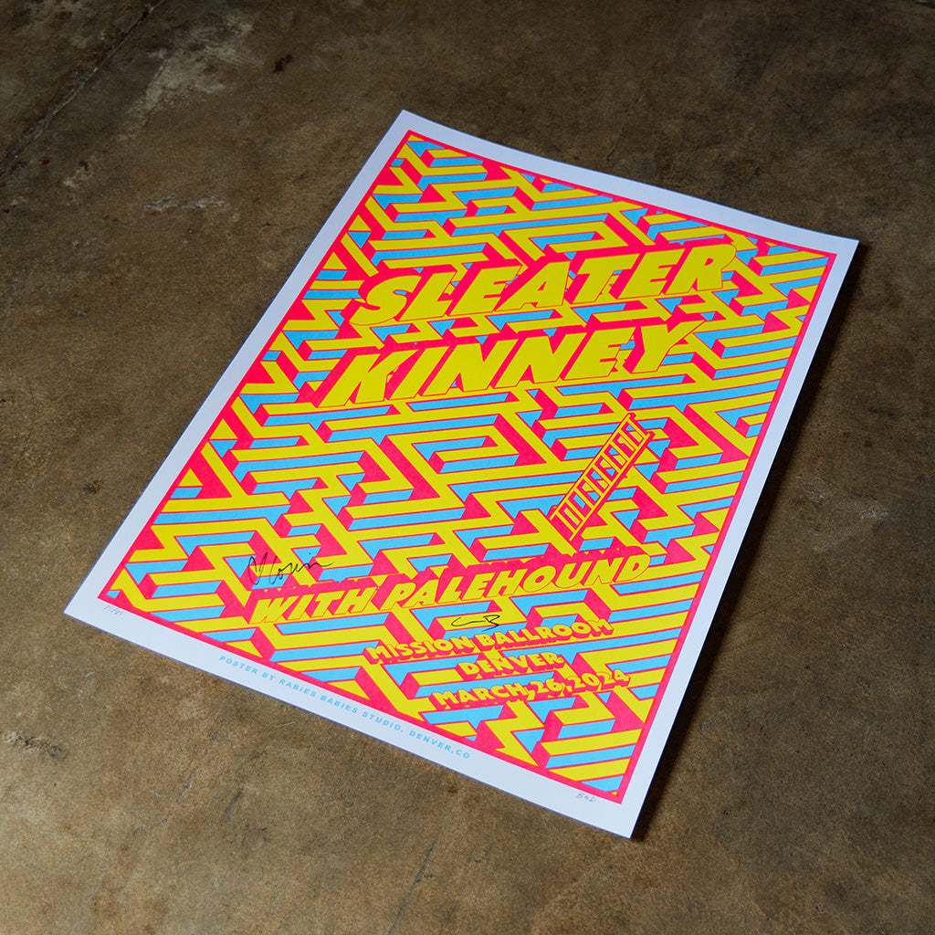 Signed Mission Ballroom Poster