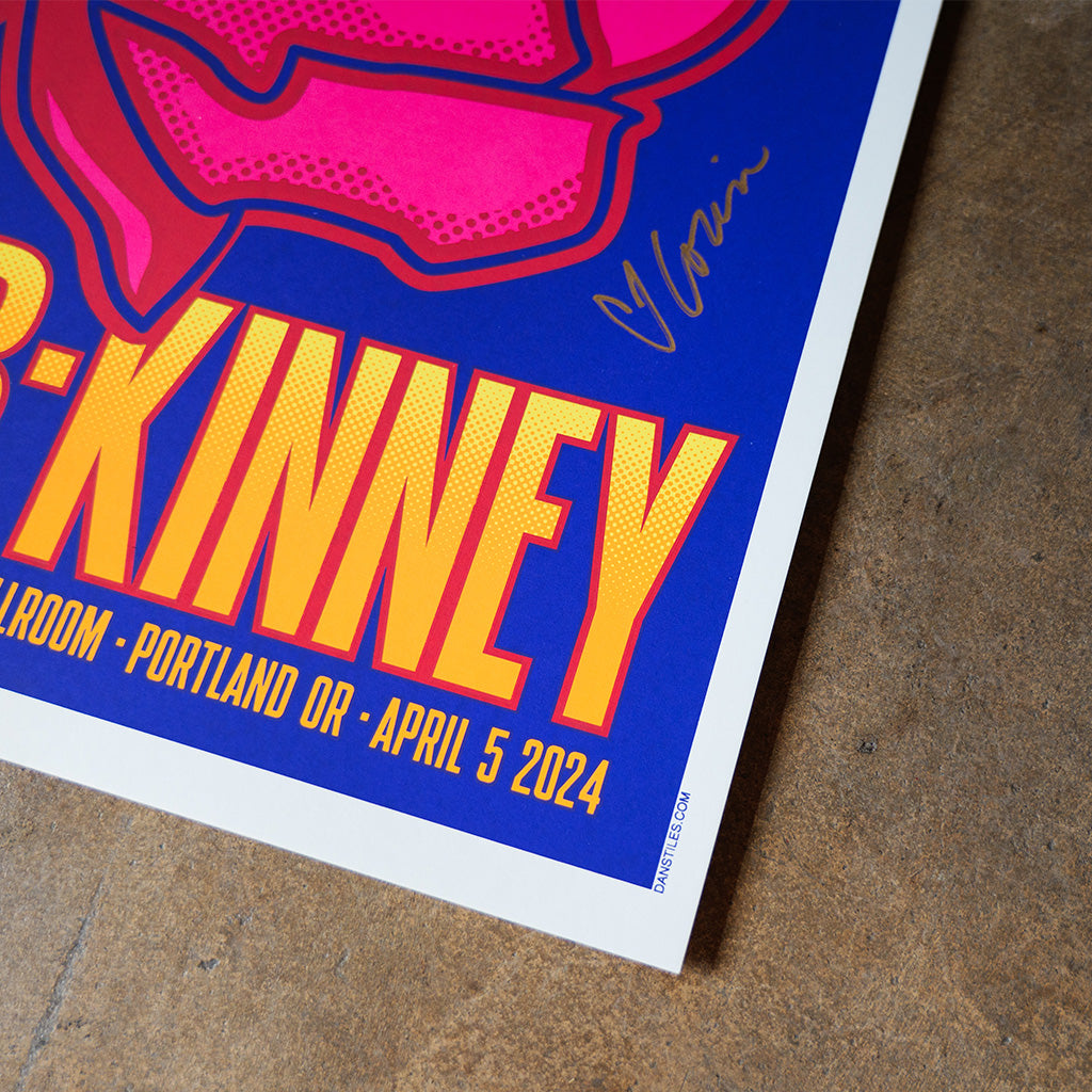 Signed McMenamins Crystal Ballroom Poster