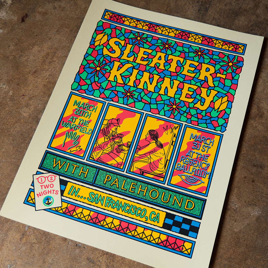 Signed Little Rope Two Nights in San Francisco Poster