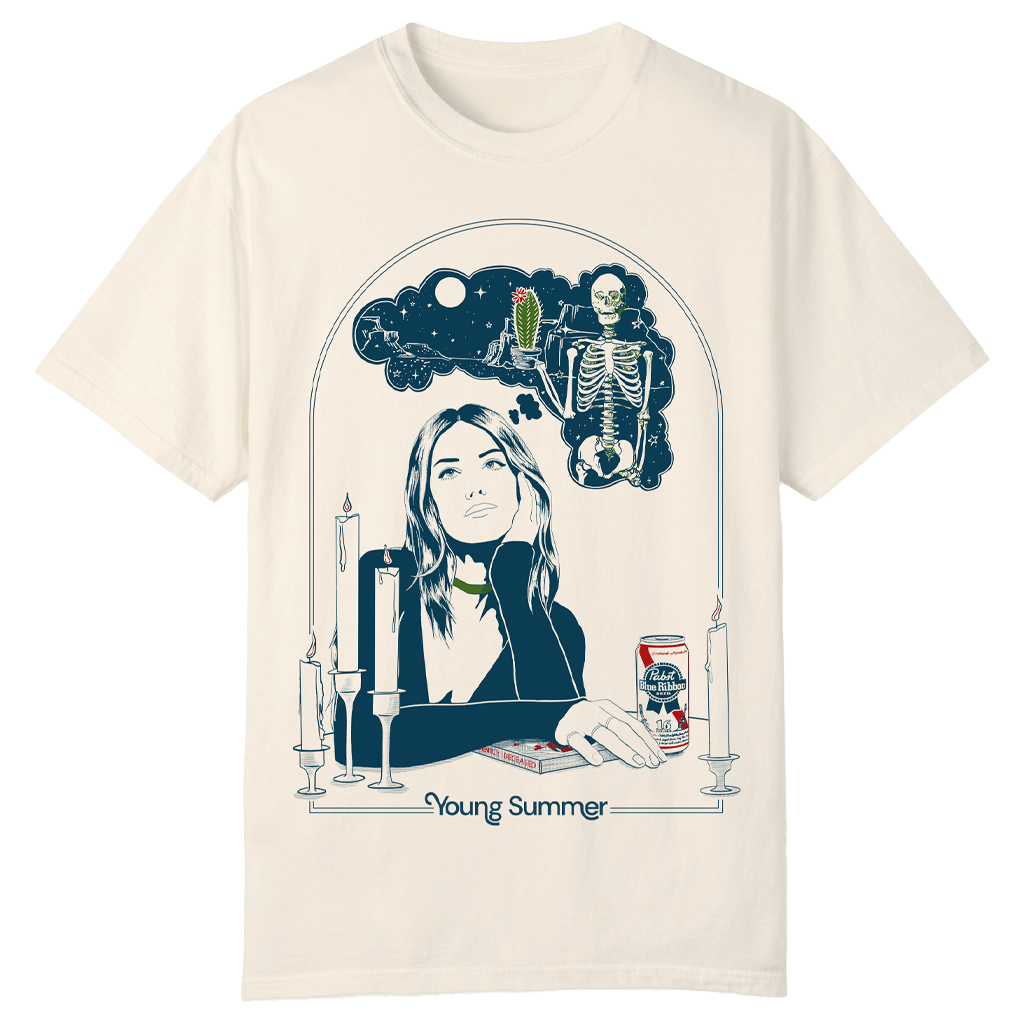 Young Summer x Pabst T-Shirt Adult Unisex XL, image size:1024x1024