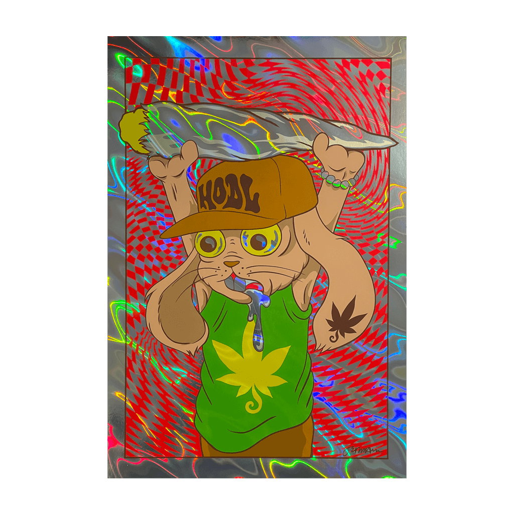 Jermaine Rogers - Lava Foil Poster