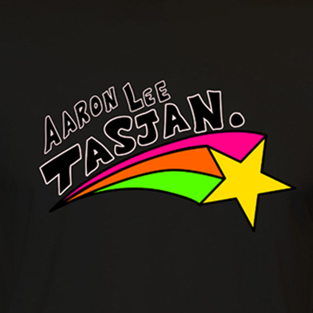 Rainbow Star Black T-Shirt